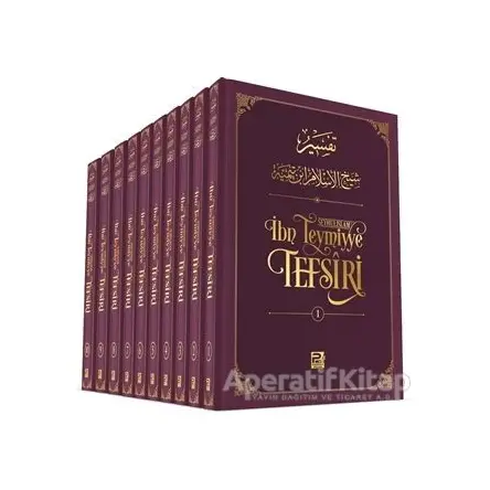 İbn Teymiyye Tefsiri (10 Cilt Takım) - Takiyyuddin İbn Teymiyye - Karınca & Polen Yayınları