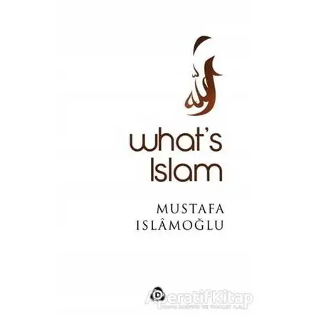 Whats Islam - Mustafa İslamoğlu - Düşün Yayıncılık