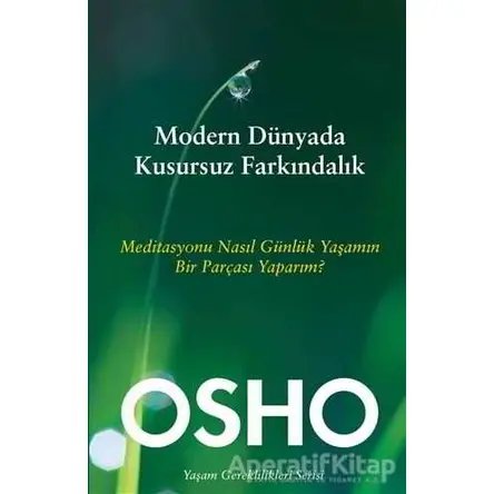 Modern Dünyada Kusursuz Farkındalık - Osho (Bhagwan Shree Rajneesh) - Butik Yayınları