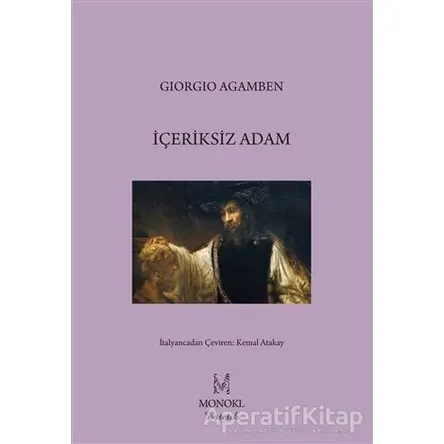 İçeriksiz Adam - Giorgio Agamben - MonoKL