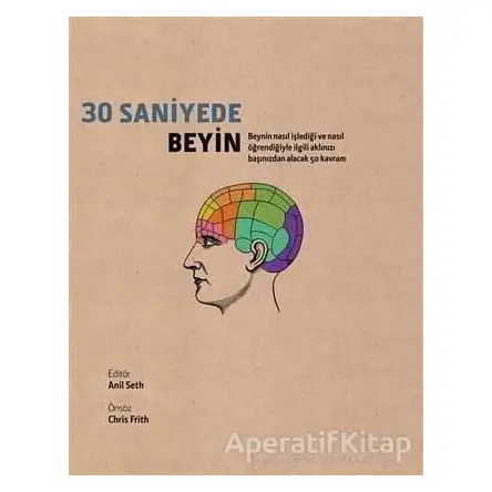 30 Saniyede Beyin - Anil Seth - Caretta Yayıncılık