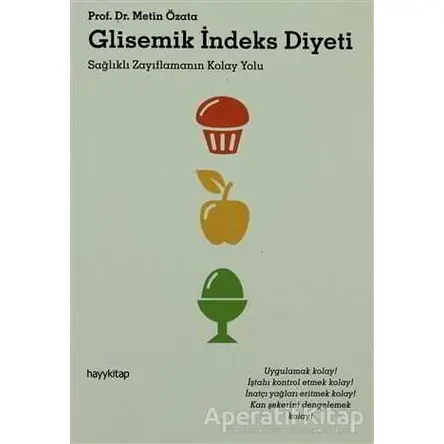 Glisemik İndeks Diyeti - Metin Özata - Hayykitap
