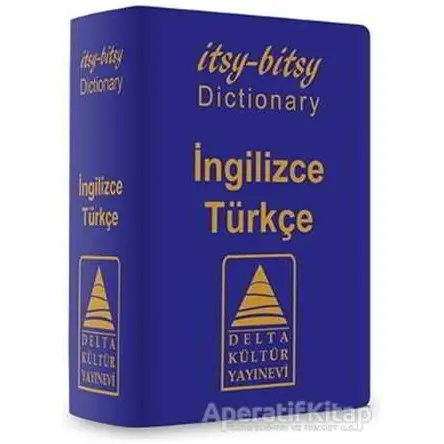İtsy - Bitsy İngilizce-Türkçe Mini Sözlük - İlker Yücel - Delta Kültür Yayınevi