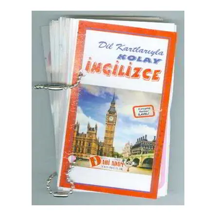 Dil Kartlarıyla Kolay İngilizce Dahi Adam Yayıncılık