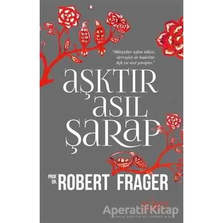 Aşktır Asıl Şarap - Robert Frager - Sufi Kitap