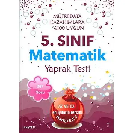 Nartest 5.Sınıf Matematik Yaprak Testi