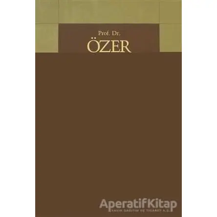 Özer Ergençe Armağan - Kolektif - Bilge Kültür Sanat