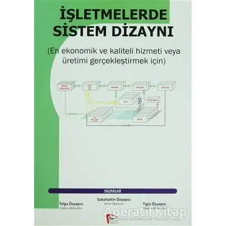 İşletmelerde Sistem Dizaynı - Sabahattin Özyapıcı - Pelikan Tıp Teknik Yayıncılık