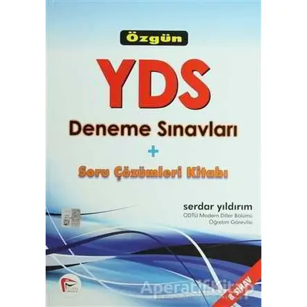 Özgün YDS Deneme Sınavları ve Soru Çözümleri Kitabı - 8 Sınav
