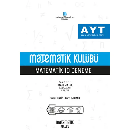 Matematik Kulübü AYT Matematik 10 Deneme