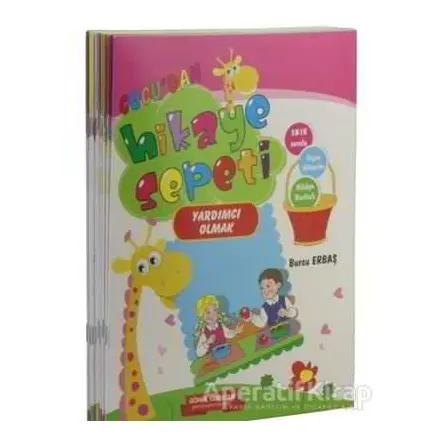 Cucudan Hikaye Sepeti (10 Kitap El Yazmalı) - Burcu Erbaş - Gönül Yayıncılık