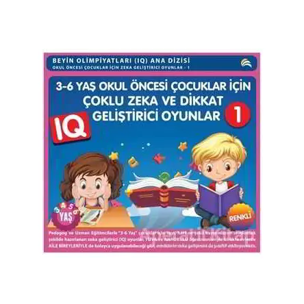 3-6 Yaş Okul Öncesi Çocuklar İçin Çoklu Zeka ve Dikkat Geliştirici Oyunlar 1
