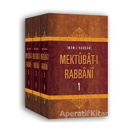 Mektubatı Rabbani (3 Cilt Takım) - İmam-ı Rabbani - Semerkand Yayınları
