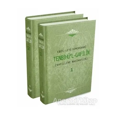 Tenbihül Gafilin (2 Cilt Takım) - Ebül Leys Semerkandi - Semerkand Yayınları
