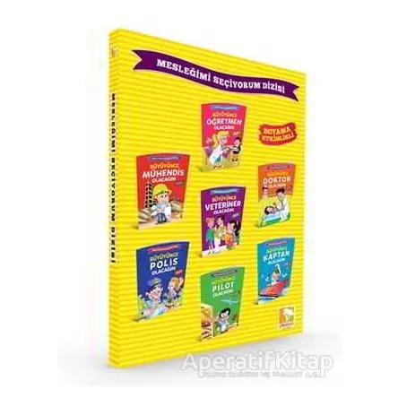 Mesleğimi Seçiyorum Dizisi (7 Kitap Set) - Kolektif - Çınaraltı Yayınları