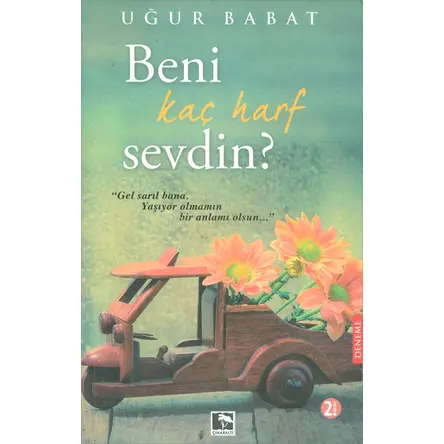 Beni Kaç Harf Sevdin - Uğur Babat - Çınaraltı Yayınları