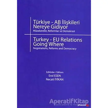 Türkiye - AB İlişkileri Nereye Gidiyor? - Kolektif - Phoenix Yayınevi