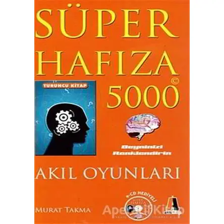 Süper Hafıza 5000 Turuncu Kitap - Murat Takma - Akis Kitap