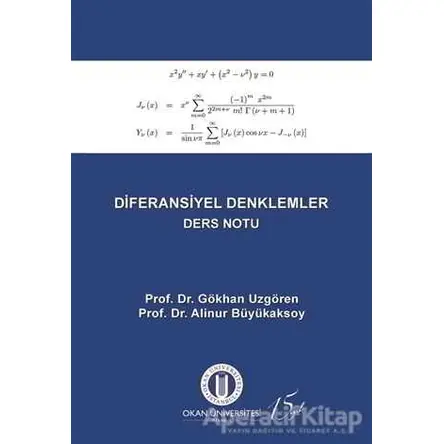Diferansiyel Denklemler Ders Notu - Gökhan Uzgören - Okan Üniversitesi Kitapları