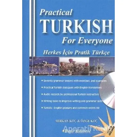 Practical Turkish For Everyone - Herkes İçin Pratik Türkçe + CD - Özge Koç - Beşir Kitabevi