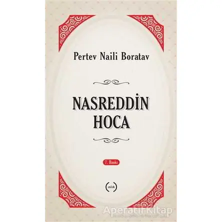 Nasreddin Hoca - Pertev Naili Boratav - Islık Yayınları