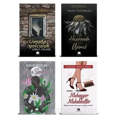 Kampanya Set 6 (4 Kitap Takım) - Yakup Ağtürk - Parana Yayınları