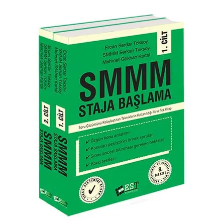 SMMM Staja Başlama (2 Cilt Takım) - Ercan Serdar Toksoy - Est Yayıncılık
