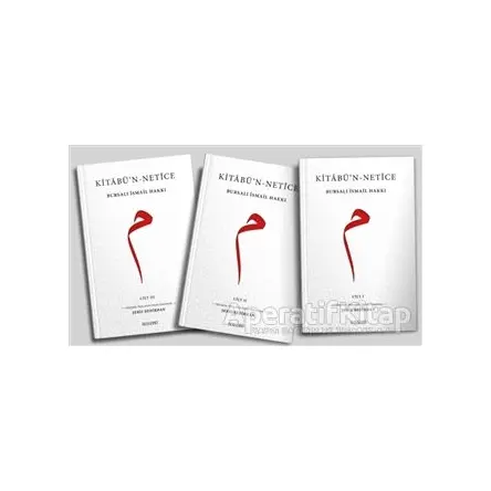 Kitabü’n-Netice (3 Cilt Takım) - Bursalı İsmail Hakkı - Hoşgörü Yayınları