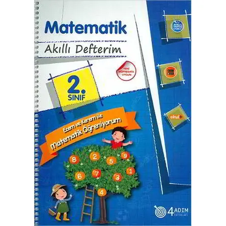 2. Sınıf Matematik - Akıllı Defterim - Özge Akbal Üstün - 4 Adım Yayınları