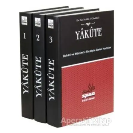 Yakute Buhari ve Müslim’in Ricaliyle Gelen Hadisler (3 Kitap Takım)