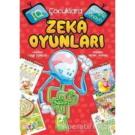 Çocuklara Zeka Oyunları - Müge Çiçekyüzlü - Ren Çocuk