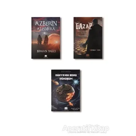 Fantastik Roman Seti - 3 Kitap Takım - Birkan Yağcı - Parana Yayınları