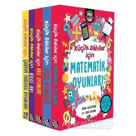 Küçük Dahiler Seti (5 Kitap Takım) - Gareth Moore - Diyojen Yayıncılık
