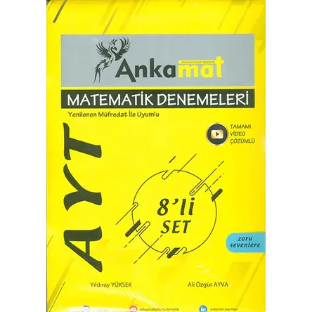 AnkaMat AYT Matematik 8li Denemeleri