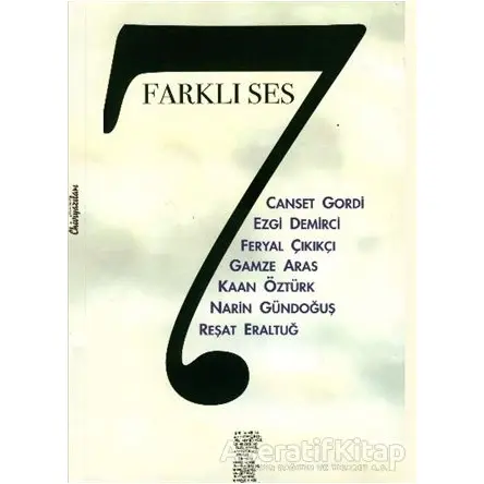 7 Farklı Ses - Canset Gordi - Chiviyazıları Yayınevi