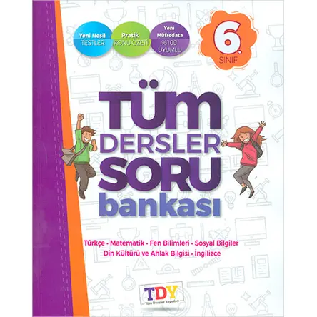 6.Sınıf Tüm Dersler Soru Bankası Tüm Dersler Yayınları