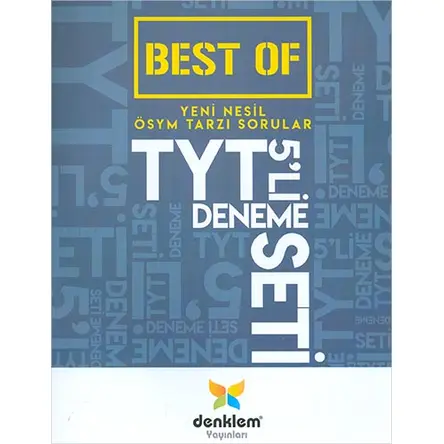 Denklem TYT Best Of 5 li Deneme Seti