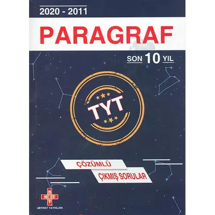 Paragraf Son 10 Yıl Çözümlü Çıkmış Sorular Artınet Yayınları
