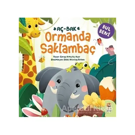 Ormanda Saklambaç - Bul Beni - Serap Armutlu Acar - Sincap Kitap