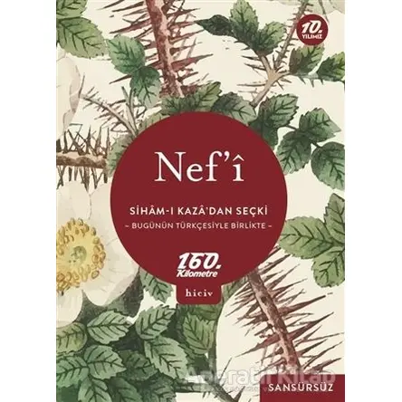 Siham-ı Kaza’dan Seçki - Nefi - 160. Kilometre Yayınevi