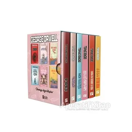 George Orwell Kitapları Seti (6 Kitap Takım) - George Orwell - Parola Yayınları