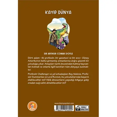 Kayıp Dünya - Sir Arthur Conan Doyle - Biom (Çocuk Klasikleri)