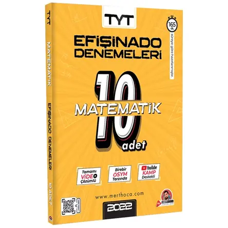 Mert Hoca TYT Matematik Efişinado 10 lu Deneme