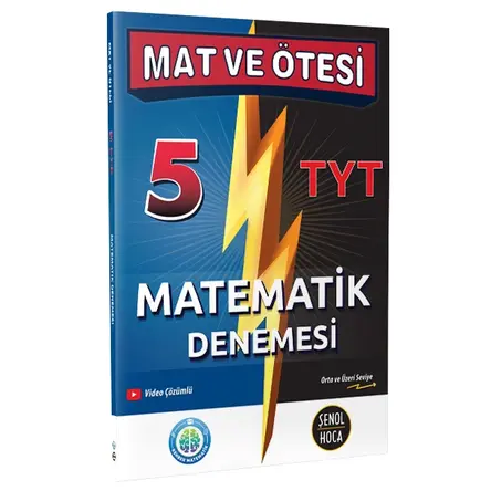 Mat ve Ötesi 5 TYT Matematik Denemesi Şenol Hoca (Kampanyalı)
