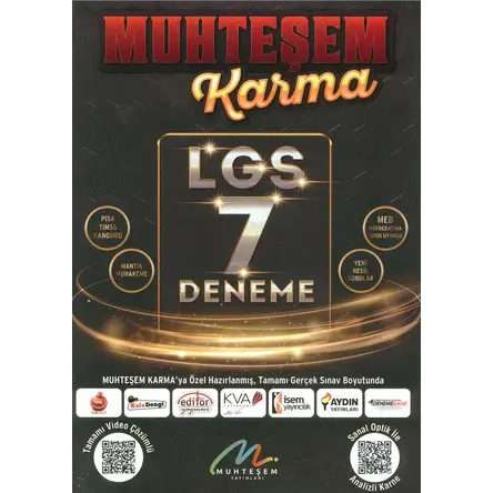 Muhteşem Karma 2021 LGS 7 li Deneme Seti