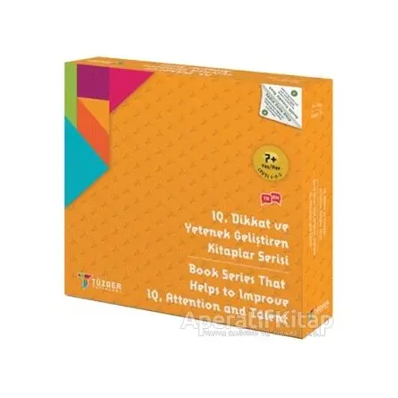 7+ Yaş 9lu Set - IQ, Dikkat ve Yetenek Geliştiren Kitaplar Serisi - Kolektif - TÜZDER Yayınları