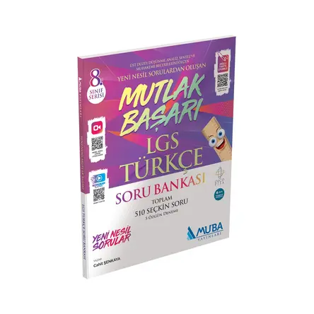 Mutlak Başarı LGS Türkçe Soru Bankası Muba Yayınları