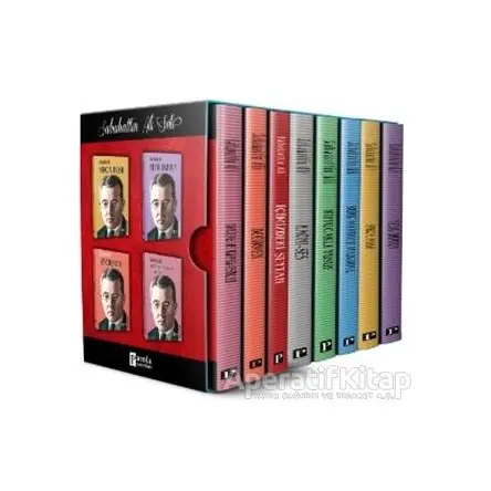 Sabahattin Ali Seti (8 Kitap Takım) - Sabahattin Ali - Parola Yayınları