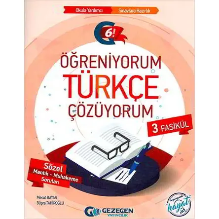 Gezegen 6.Sınıf Türkçe Öğreniyorum Çözüyorum