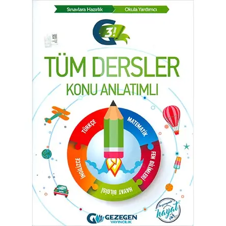 Gezegen 3.Sınıf Tüm Dersler Konu Anlatımlı